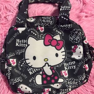 Hello Kitty Black and Pink Handbag